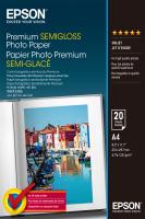 Consumabili - Carta e Rotoli 0000085642 CARTA FOTOGRAFICA SEMILUCIDA A4 PREMIUM 20 FOGLI