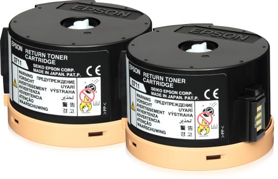 0000089517 TONER NERO CONFEZIONE DOPPIA RETURN PER WORKFORCE AL M200